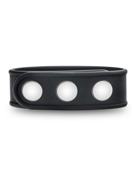 PERFORMANCE VS5 SILICONE 3 SNAP COCK STRAP - BLACK