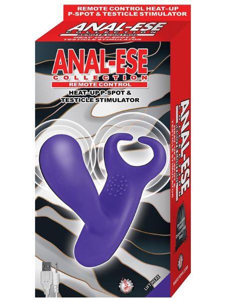 REMOTE CONTROL HEAT-UP P-SPOT & TESTICLE STIMULATOR