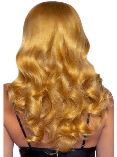 24" WAVY WIG WITH BANGS-BLOND