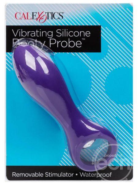 VIBRATING SILICONE BOOTY PROBE WATERPROOF
