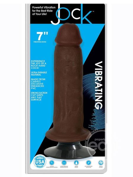 JOCK VIBRATING DILDO 7 INCH