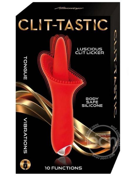 CLIT - TASTIC LUSCIOUD CLIT LICKER RECHARGEABLE SILICONE CLITORAL VIBRATOR