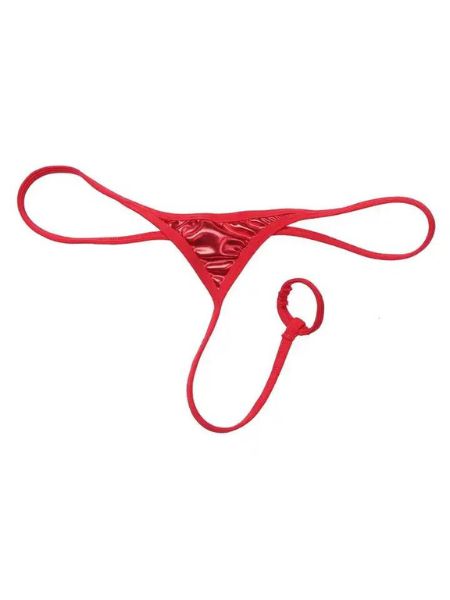 MEN'S G-STRING WITH PENIS HOLE LOOP BIKINI EROTIC THONG