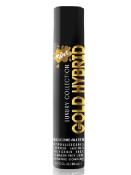 WET GOLD HYBRID WATER SILICONE BLEND LUBRICANT