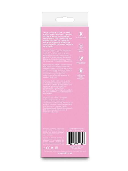 RECHARGEABLE SILICONE G - SPOT RABBIT VIBRATOR - PINK