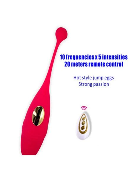 REMOTE CONTROL EGG VIBRATOR - USB RECHARGEABLE