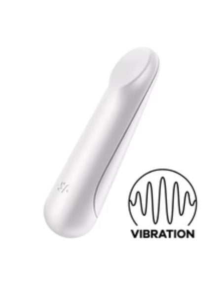 SATISFYER "ULTRA POWER BULLET 3" RECHARGEABLE SILICONE BULLET VIBRATOR