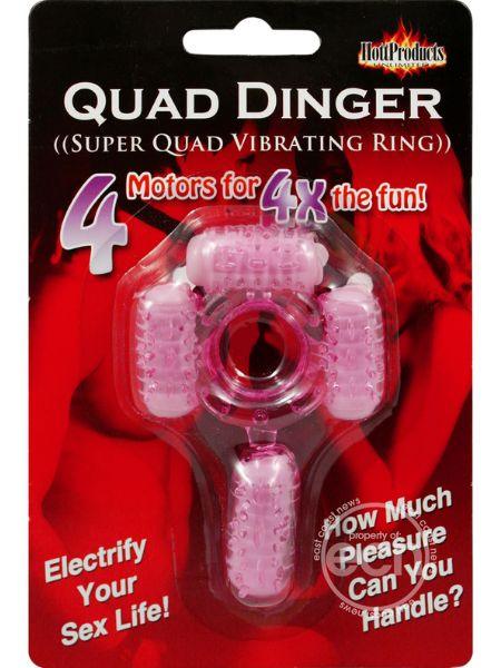 HUMM DINGER VIBRATING COCK RING