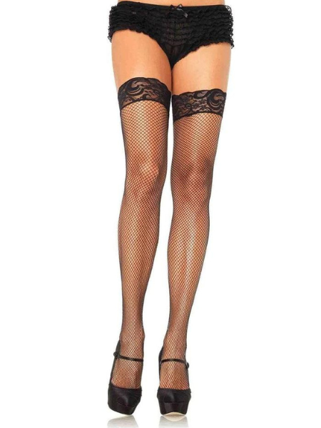 FISHNET THIGH HIGH STOCKINGS