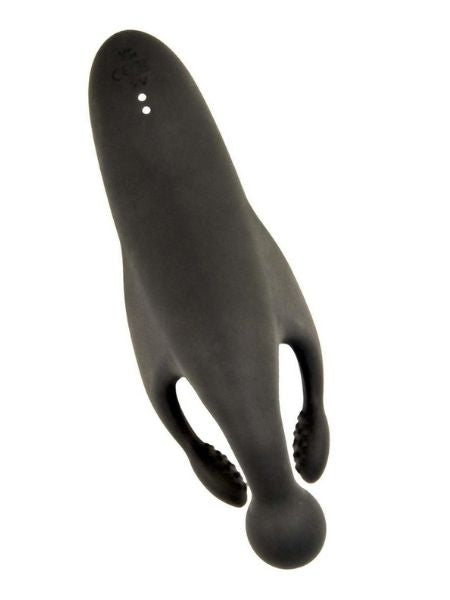 MAGIC THUMPING RECHARGEABLE MASTURBATOR - BLACK