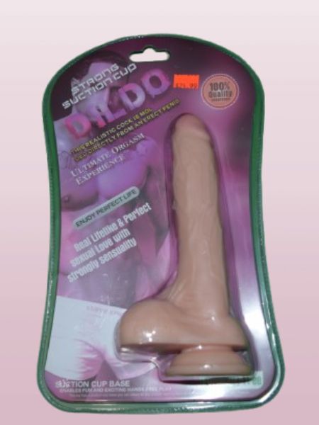 8 INCH THING - NON VIBE DILDO - VANILLA