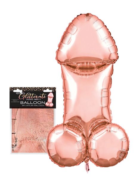 PARTY GLITTERATI PENIS BALLOON