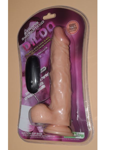 STRONG SUCTION DILDO 9 INCH