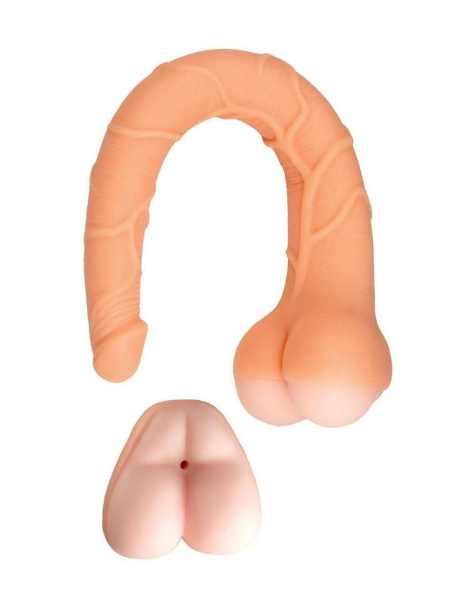 REALCOCKS 3 IN 1 MASTURBATOR 14IN - VANILLA