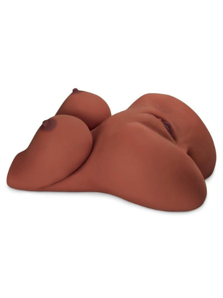 PDX PLUS EZ BANG TORSO MASTURBATOR - CARAMEL