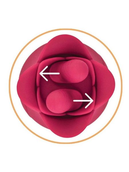 CLIT - TASTIC TULIP CLITORAL VIBRATOR -RED