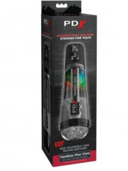 MAX VIEW RECHARGEABLE STROKER - BLACK