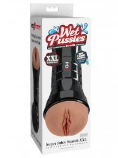 PDX EXTREME WET PUSSIES SUPER JUICY SNATCH XXL - BROWN