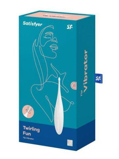 SATISFYER "TWIRLING FUN" SILICONE VIBRATOR