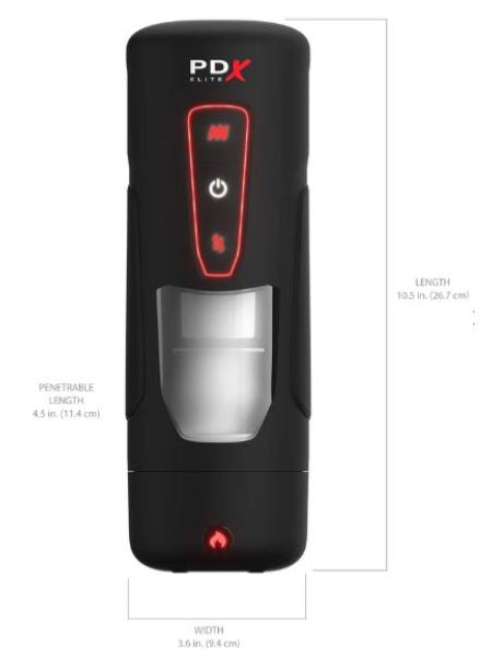 THRUST AND VIBRATES MASTURBATOR - ANAL