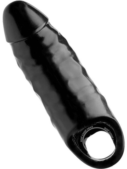 XL BLACK MAMBA COCK SHEATH - BLACK