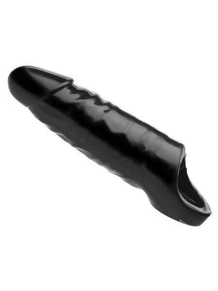 XL BLACK MAMBA COCK SHEATH - BLACK