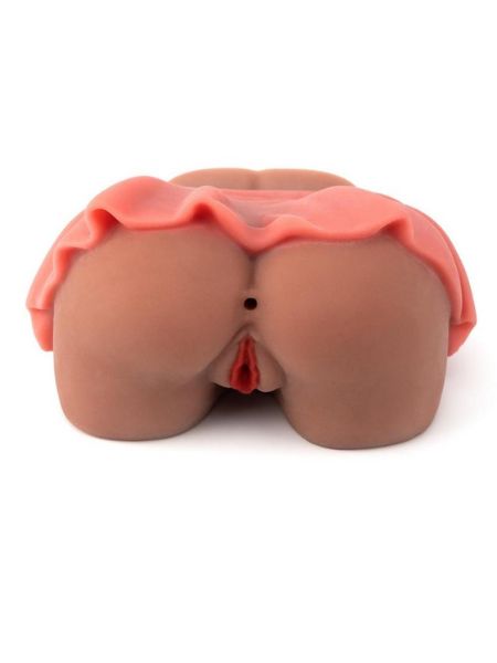 MINI SKIRT CHANELL HART PUSSY & ANUS MASTURBATOR - CARAMEL