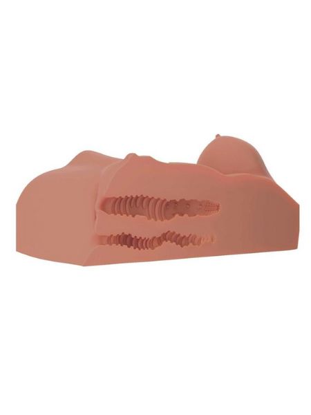 PLUS DD'S REALISTIC TORSO BODY MASTURBATOR - CARAMEL