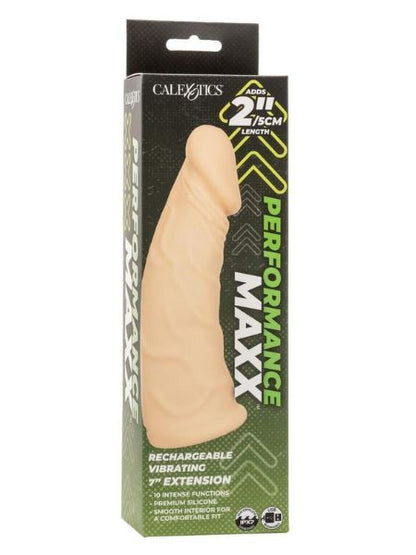 RECHARGEABLE VIBRATING EXTENSION 7 IN