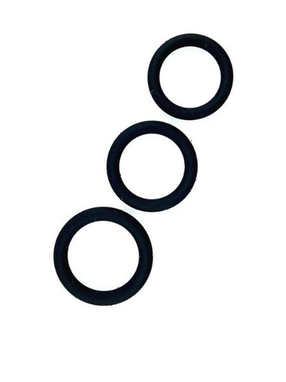 GRIPMASTER SUPER STRETCHY "GRIP TRIO" COCK RINGS ( 3 PACK )