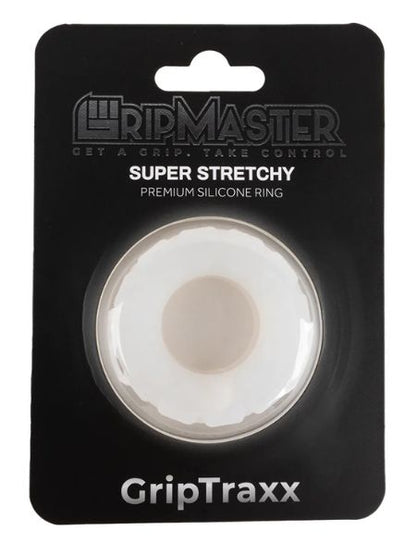 GRIPMASTER SUPER STRETCHY "GRIP TRAXX" COCK RING
