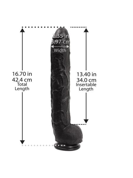 DICK RAMBONE DILDO 17IN