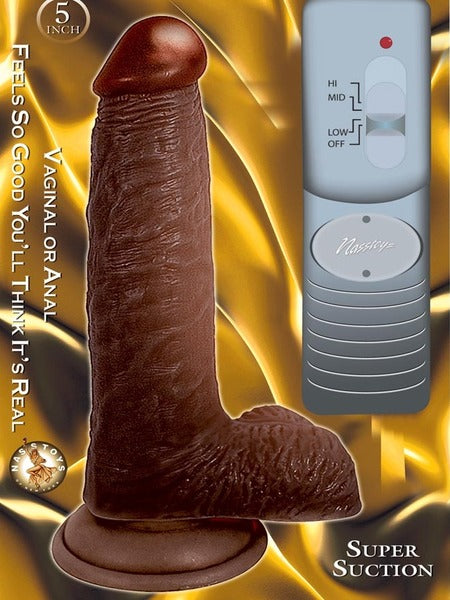 VIBRATING DILDO - 5 INCH