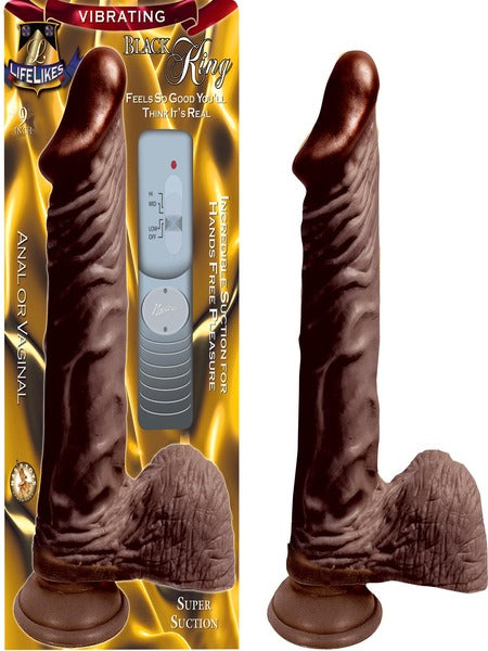 VIBRATING DONG WITH BALLS - 8 INCH