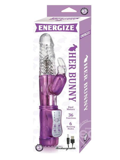 HER BUNNY #1 DUAL MOTOR RECHARGEABLE RABBIT VIBRATOR