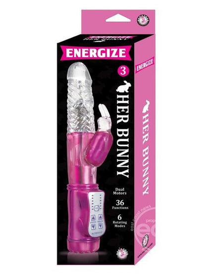 ENERHIZE HER BUNNY #3 DUAL MOTOR RABBIT VIBRATOR