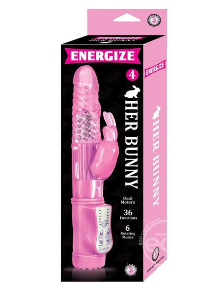 ENERGIZER HER BUNNY #4 DUAL MOTOR RABBIT VIBRATOR