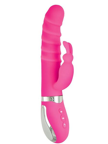 HEAT UP BUNNY #1 RECHARGEABLE SILICONE WARMING VABRATOR