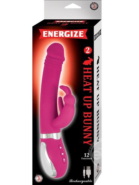 HEAT UP BUNNY #2 RECHARGEABLE SILICONE WARMING VIBRATOR