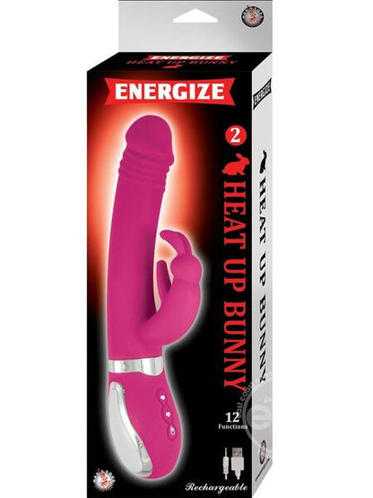 HEAT UP BUNNY #2 RECHARGEABLE SILICONE WARMING VIBRATOR