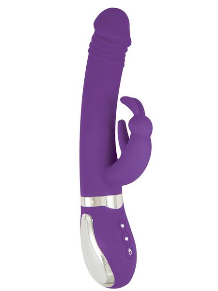 HEAT UP BUNNY #2 RECHARGEABLE SILICONE WARMING VIBRATOR