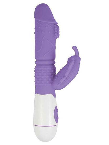 LOTUS SENSUAL MASSAGER #4 SILICONE RABBIT VIBRATOR