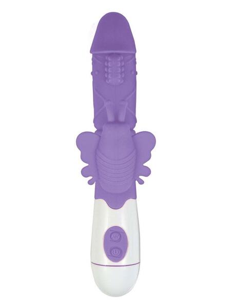 LOTUS SENSUAL MASSAGER #4 SILICONE RABBIT VIBRATOR