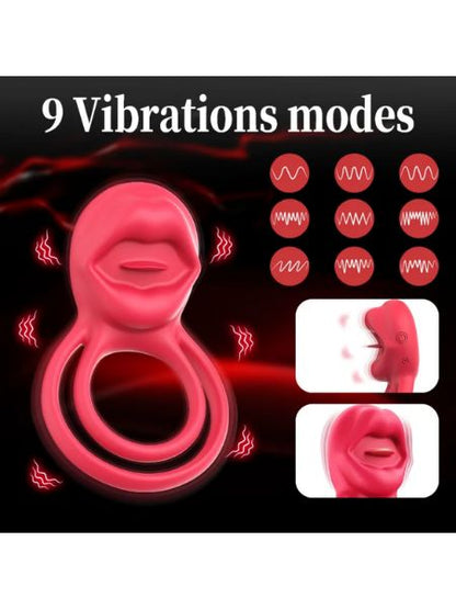 SILICON EJACULATION DELAY PLEASURE COCK RING FOR COUPLE