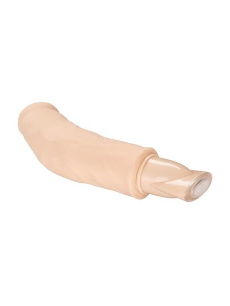 PURE SKIN BENDIE BENDABLE VIBRATOR 7IN - VANILLA