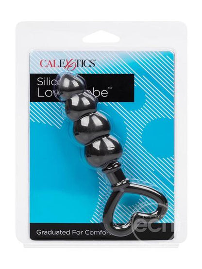 SILICONE LOVE PROBE SILICONE WATERPROOF - BLACK