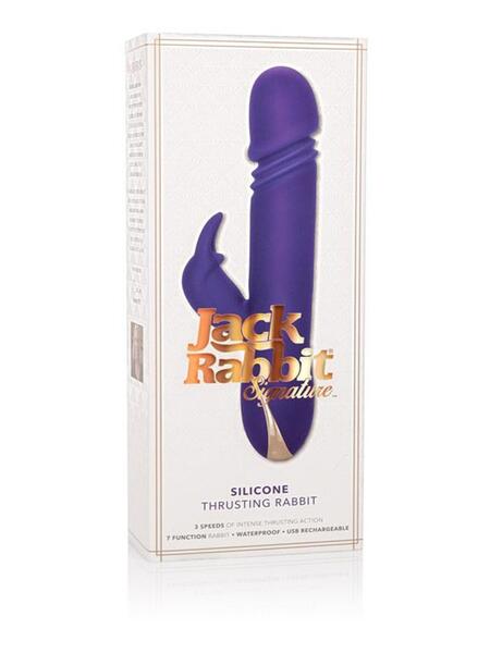 JACK RABBIT SILICONE THRUSTING VIBE