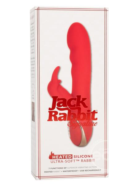 JACK RABBIT HEATED SILICONE ULTRA-SOFT RABBIT