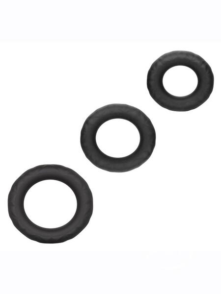 LINK UP ULTRA SOFT SUPREME SET SILICONE COCK RINGS ( 3 SET )