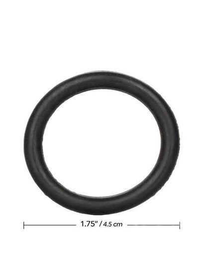 BLACK RUBBER COCK RINGS - SMALL